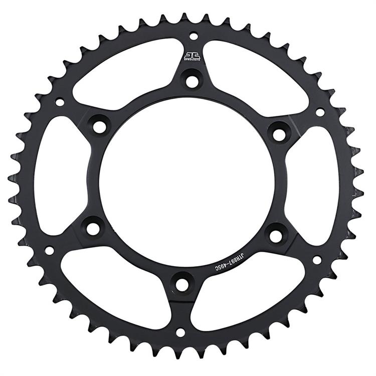 Corona JT acciaio KTM 150 SX (2009-2022) 49 denti scaricata