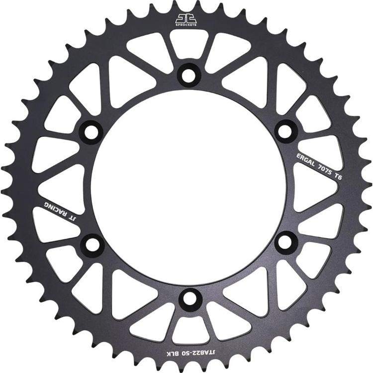Corona JT ergal Husqvarna 125 SMS (1998-2013) 50 denti Nero