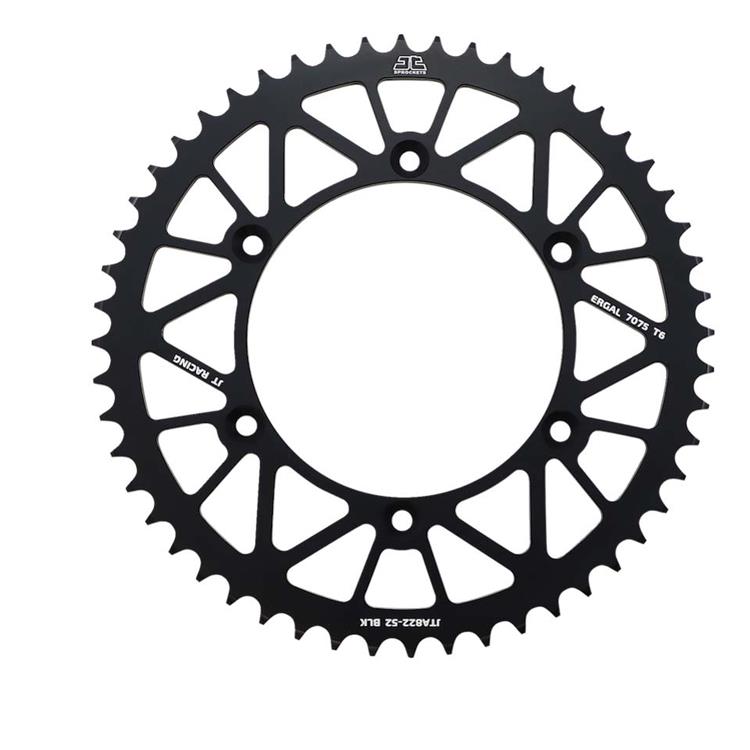 Corona JT ergal Husqvarna 125 WRE (1998-2013) 52 denti Nero