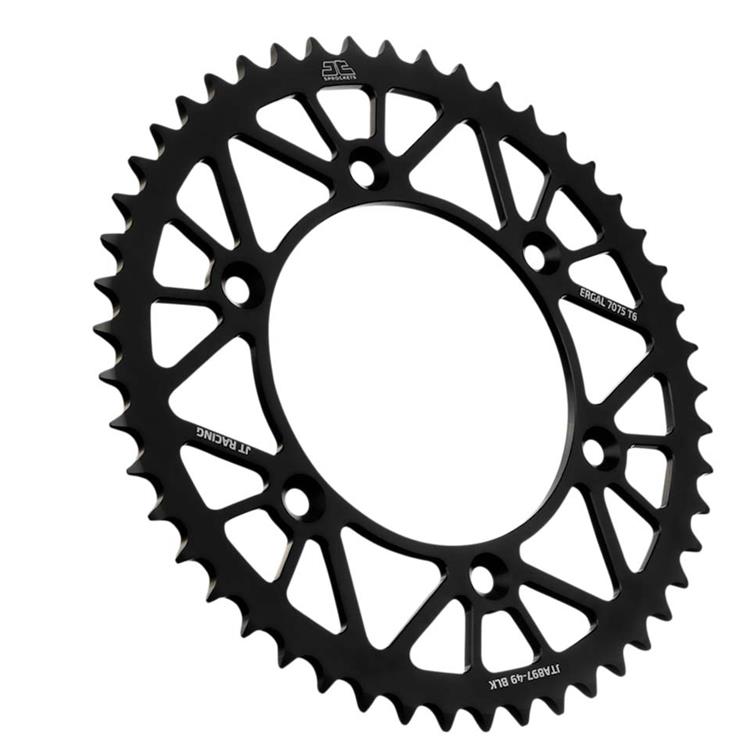 Corona JT ergal Husqvarna 250 TC (2014-2025) 49 denti Nero