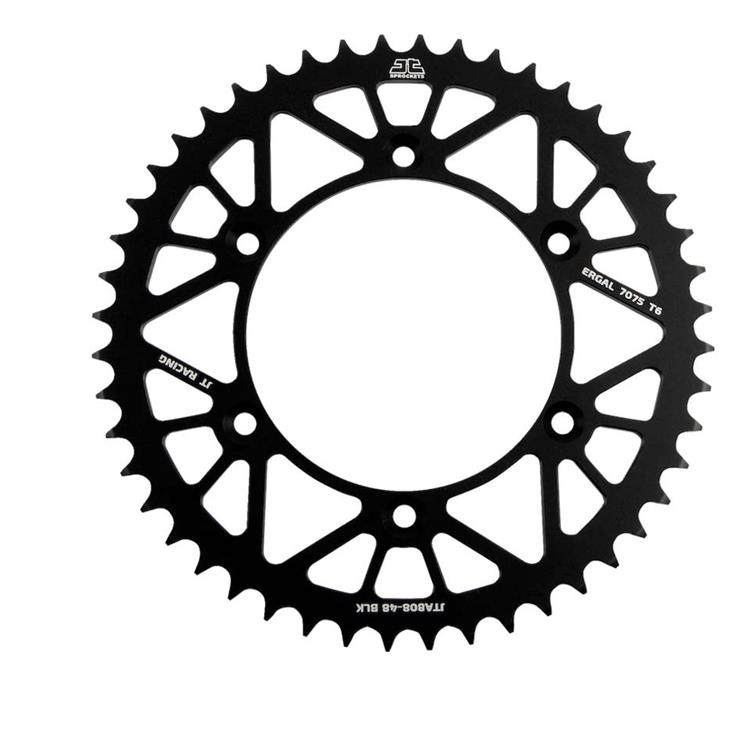 Corona JT ergal Suzuki RM 250 (1989-2012) 48 denti Nero