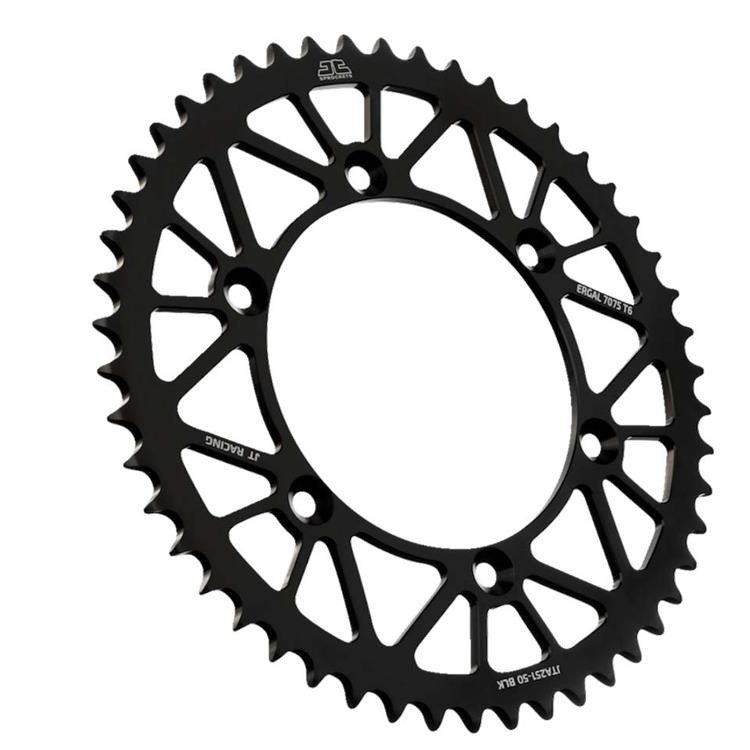 Corona JT ergal Yamaha YZ 250 (1999-2025) 50 denti Nero