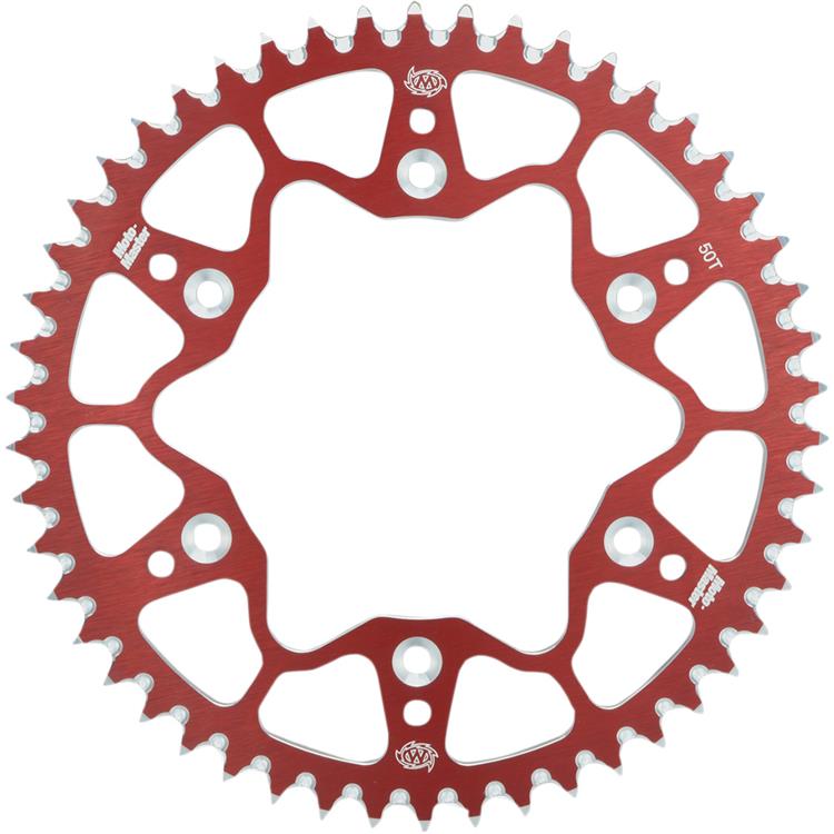 Corona Moto Master ergal Beta RR 498 (12) 51 denti rossa