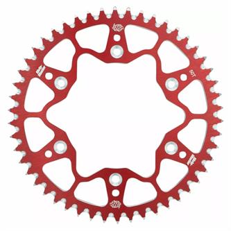 corona moto master ergal honda crf 250 r 04 22 48 denti rossa