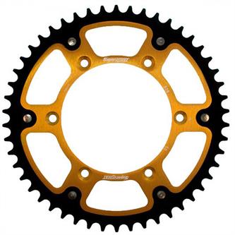 corona supersprox suzuki rm 125 89 12 50 denti oro nera