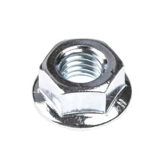 dado esagonale flangiato in acciaio m10