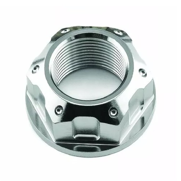 Dado perno ruota posteriore acciaio inox Suzuki GSF 1250 S Bandit (2007-2010) Pro Bolt