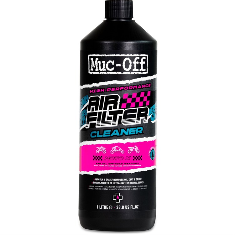 Detergente pulizia filtro aria biodegradabile Muc-Off - 1 litro