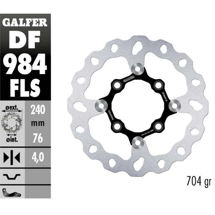 Disco Freno 240 mm flottante Galfer 4F