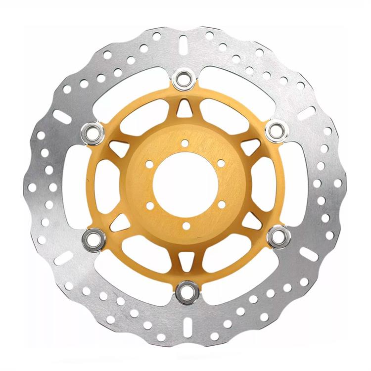 Disco Freno EBC Flottante Margherita Oro Honda GL 1800 Goldwing Audio Comfort (2012-2017) Anteriore