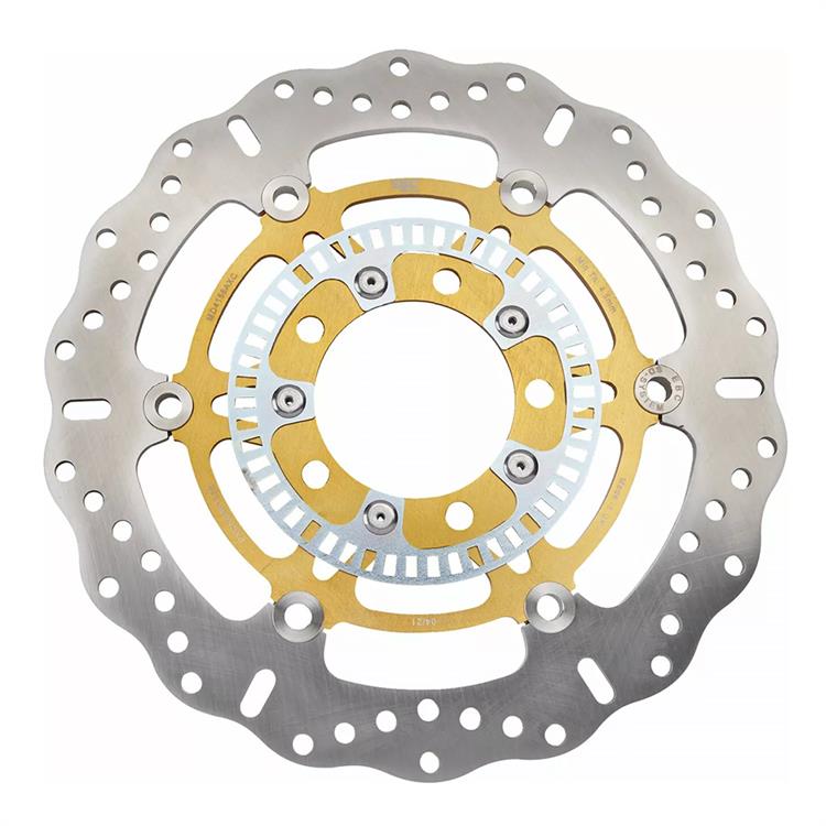 Disco Freno EBC Flottante Margherita Oro Kawasaki KLE 650 ABS Versys Grand Tourer (2016-2020) Anteriore Sinistro