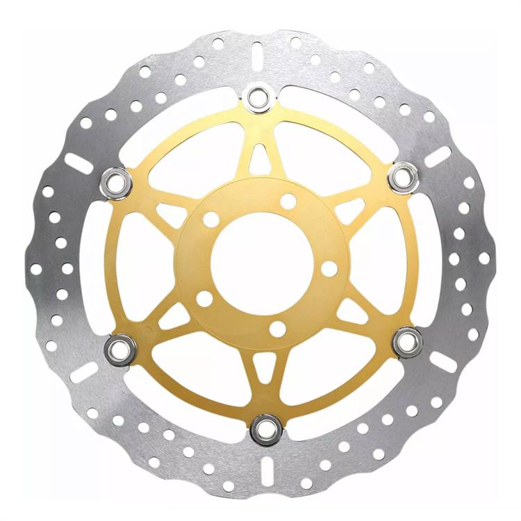 Disco Freno EBC Flottante Margherita Oro Suzuki GSX R 750 X (2005) Anteriore
