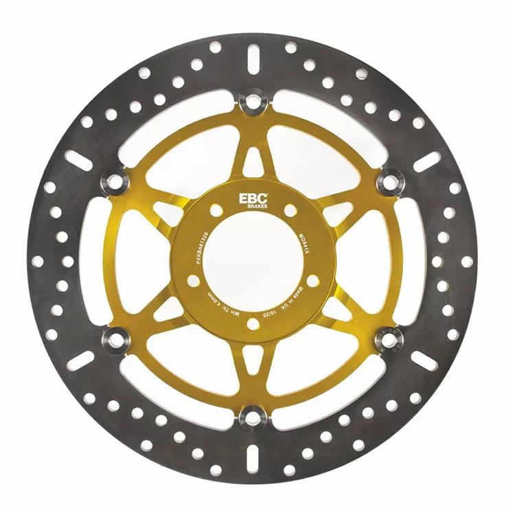 Disco Freno EBC Flottante Tondo Oro Ducati Scrambler 1100 ABS Dark Pro (2021-2024) Anteriore