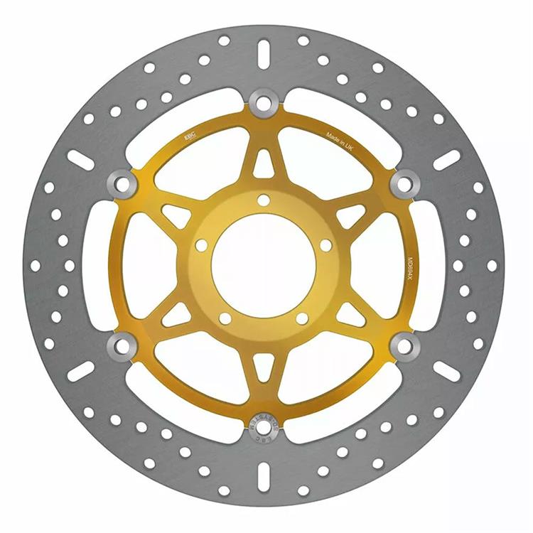 Disco Freno EBC Flottante Tondo Oro Ducati Streetfighter 1100 S (2009-2013) Anteriore Sinistro