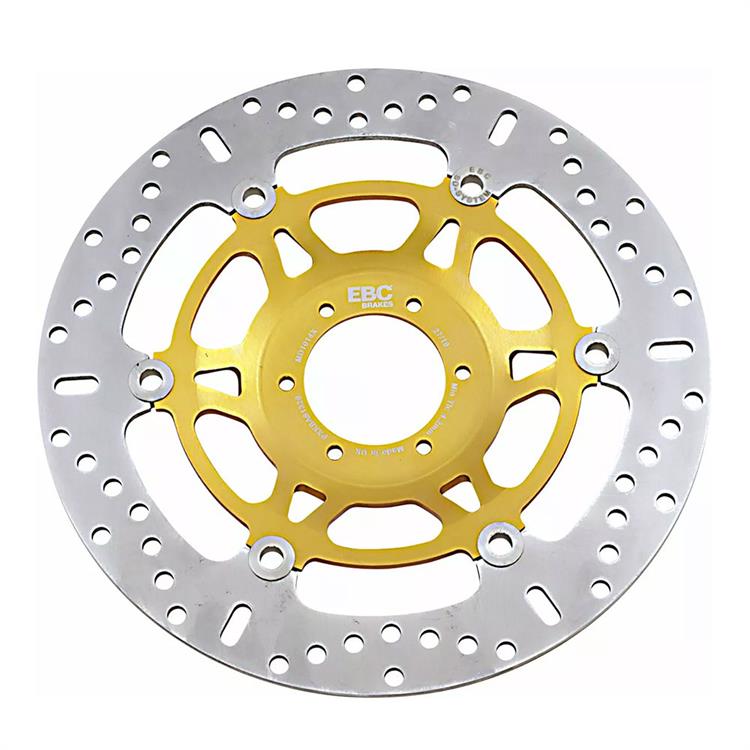 Disco Freno EBC Flottante Tondo Oro Honda GL 1800 ABS Goldwing (2001-2017) Anteriore Sinistro