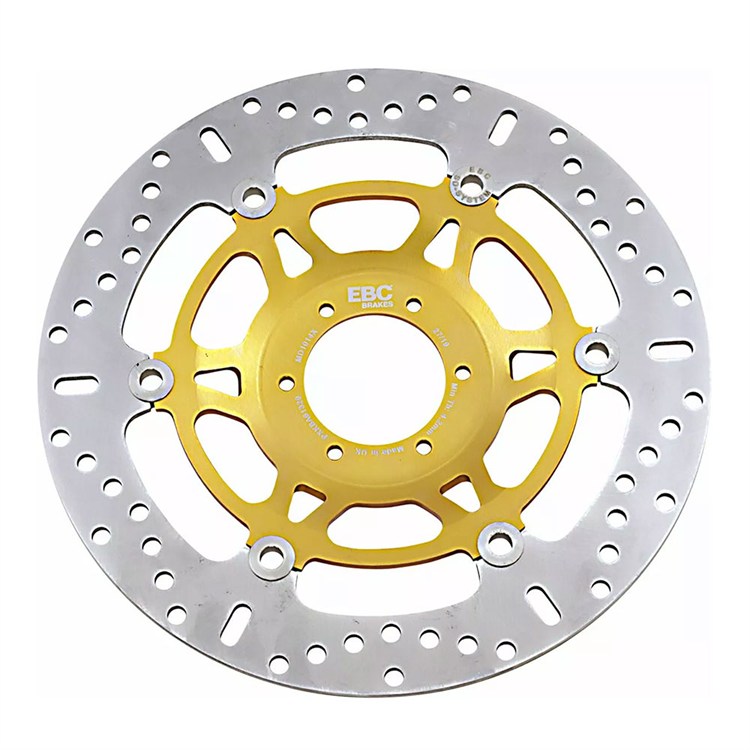 Disco Freno EBC Flottante Tondo Oro Honda VFR 800 ABS (2002-2011) Anteriore Sinistro