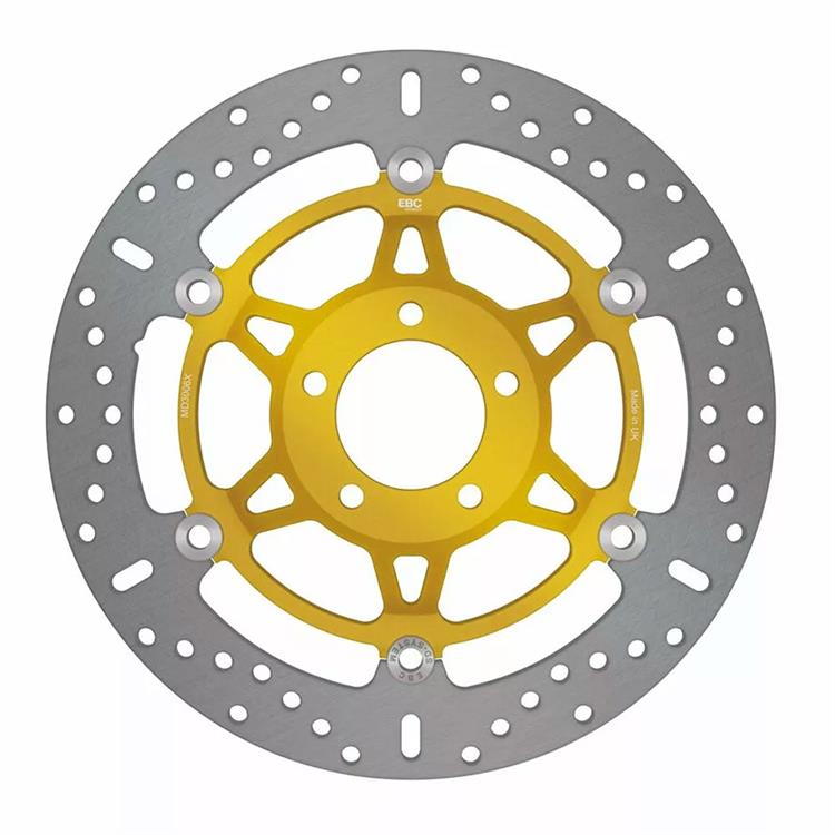 Disco Freno EBC Flottante Tondo Oro Suzuki GSF 400 Bandit (1991-1995) Anteriore Destro