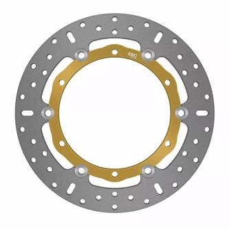 disco freno ebc flottante tondo oro yamaha yzf r 125 abs 14 22 anteriore sinistro