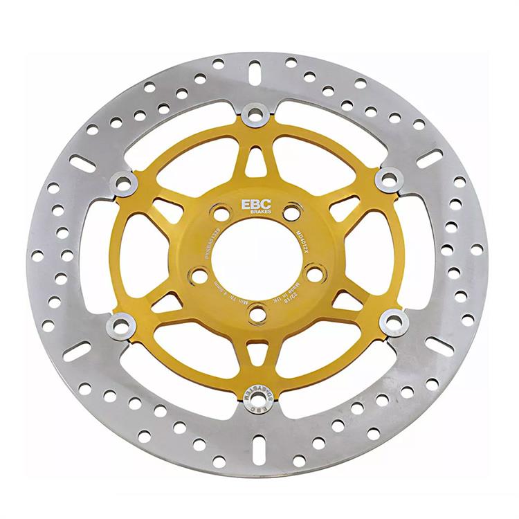 Disco Freno EBC Flottate Tondo Oro Kawasaki ZZR 1100 (90-99) Anteriore Sinistro