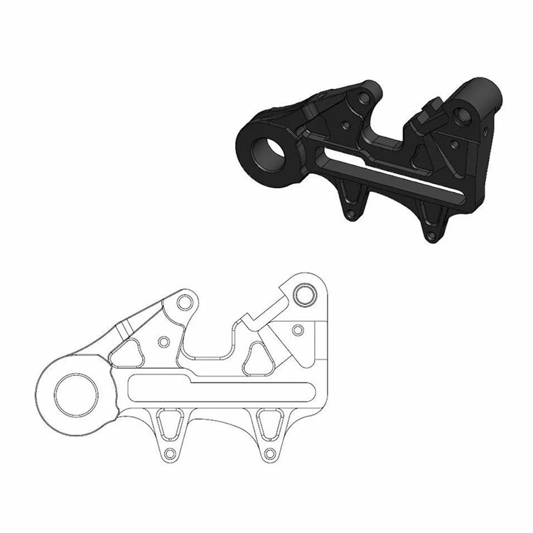 Distanziale Gasgas 450 MC-F (2024-2025) posteriore 240mm - Moto Master