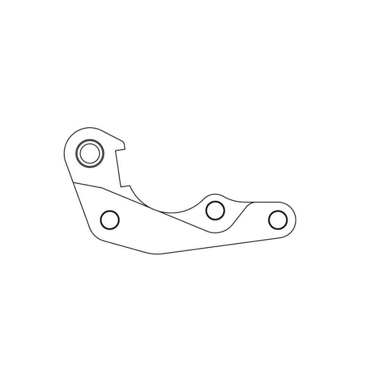 Distanziale Honda CRF 450 RX (2017-2018) anteriore 270 mm - Galfer