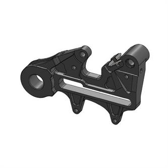 distanziale husqvarna 350 fe 18 21 posteriore 240 mm moto master