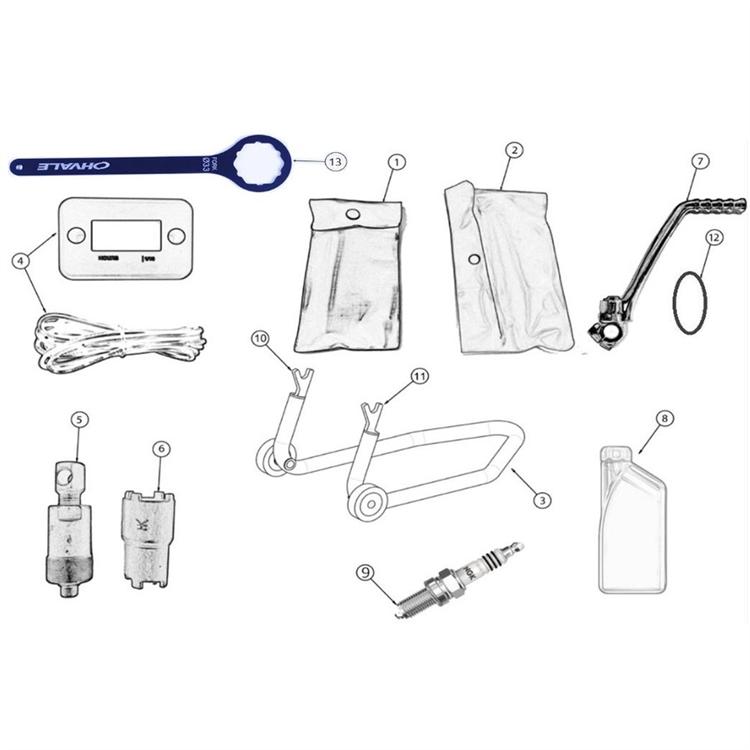 Candela NGK CR7HSA originale Ohvale GP0 STD 160 (2014-2022)