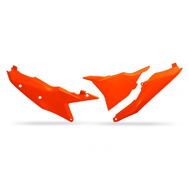 Fianchetti portanumero KTM 300 SX (2023-2026) Arancione