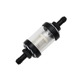 filtro benzina cnc nero trasparente