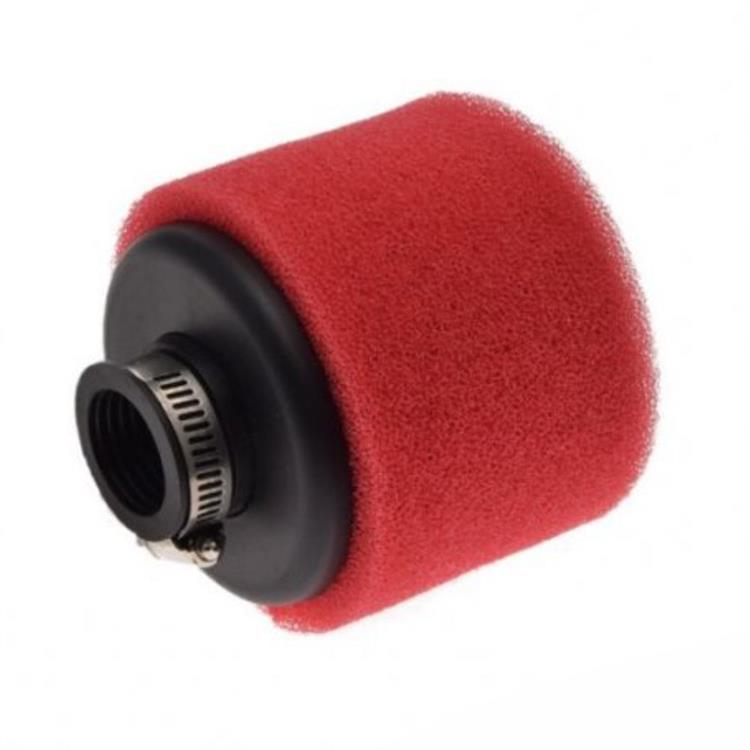 Filtro Aria pit bike 28 mm dritto Rosso