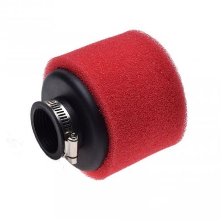 Filtro Aria pit bike 35 mm dritto Rosso