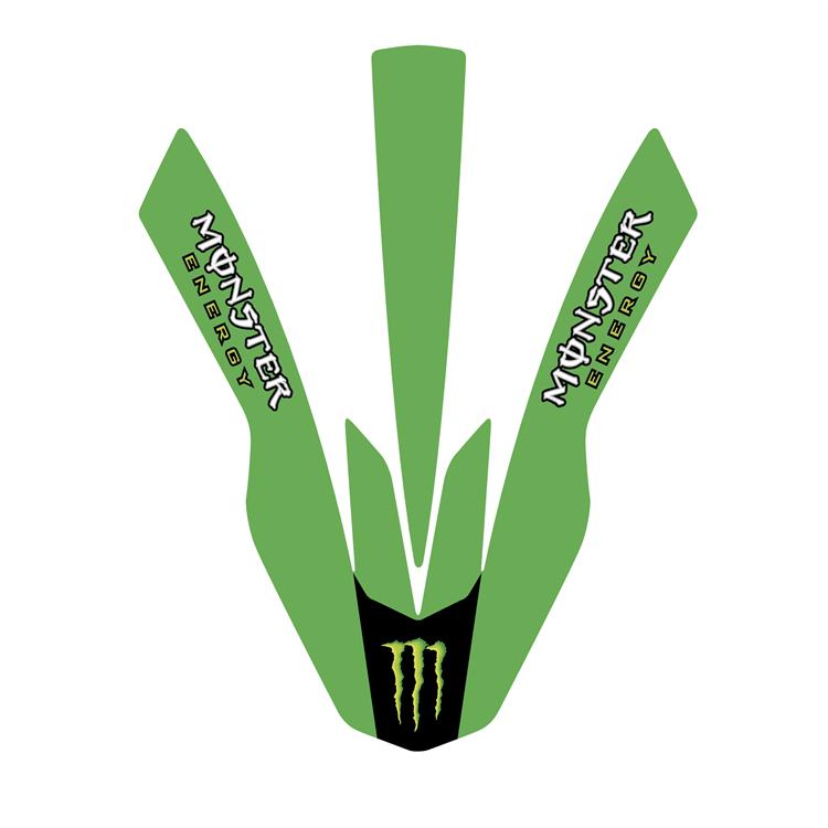 Grafica parafango anteriore universale Racetech Monster