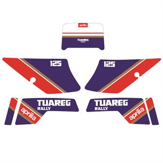 grafiche aprilia tuareg rally 125