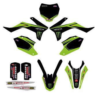 grafiche pit bike apollo rxf monster verde