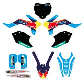 grafiche pit bike apollo rxf redbull