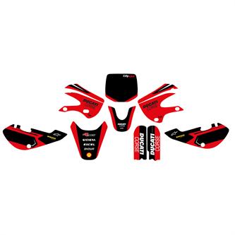 grafiche pit bike klx ducati