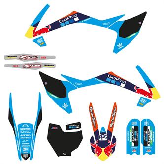 grafiche pit bike replica ktm 65 redbull