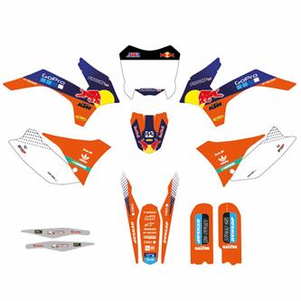 grafiche pit bike replica ktm 85 redbull