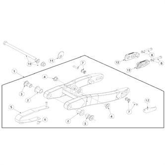 rondella perno forcellone 3 originale ohvale gp2 2026