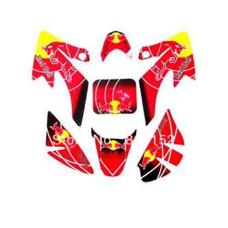 kit grafiche crf50 redbull