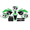 Kit grafiche Honda CRF 150 (2007-2024) Verde in Grafiche Minicross Personalizzabili