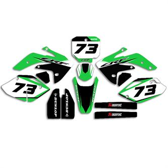 kit grafiche honda crf 150 07 22 green