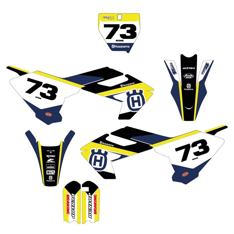 Kit grafiche Husqvarna 65 TC (2017-2024) Dream