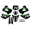 Kit grafiche Kawasaki KX 85 (2001-2013) Verde in Grafiche Minicross Personalizzabili