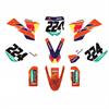 Kit grafiche KTM SX 65 (04-08) Cairoli in Grafiche Minicross Personalizzabili