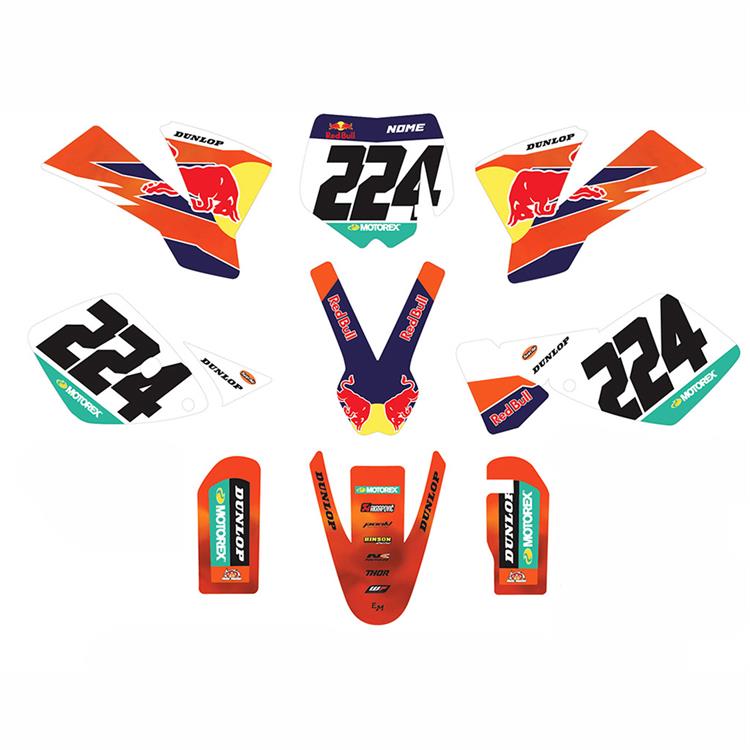 Kit grafiche KTM SX 65 (04-08) Cairoli