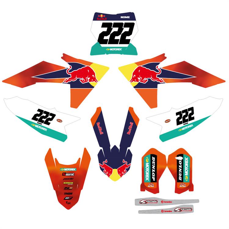 Kit grafiche KTM SX 65 (24-25) Cairoli