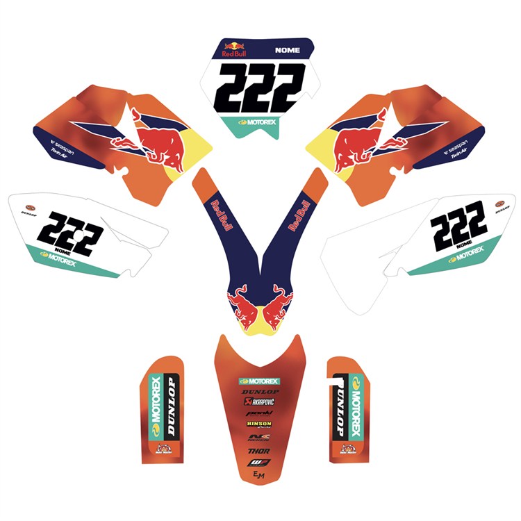 Kit grafiche KTM 85 SX (2006-2012) Cairoli