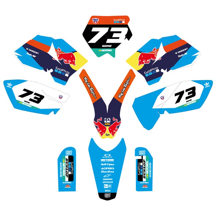 Kit grafiche KTM 85 SX (2006-2012) Redbull