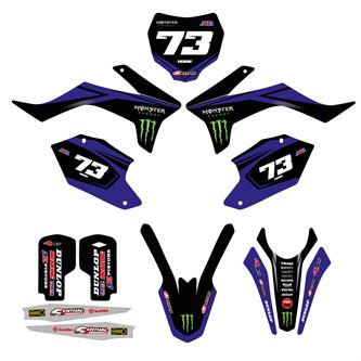 kit grafiche pit bike apollo rxf monster blu